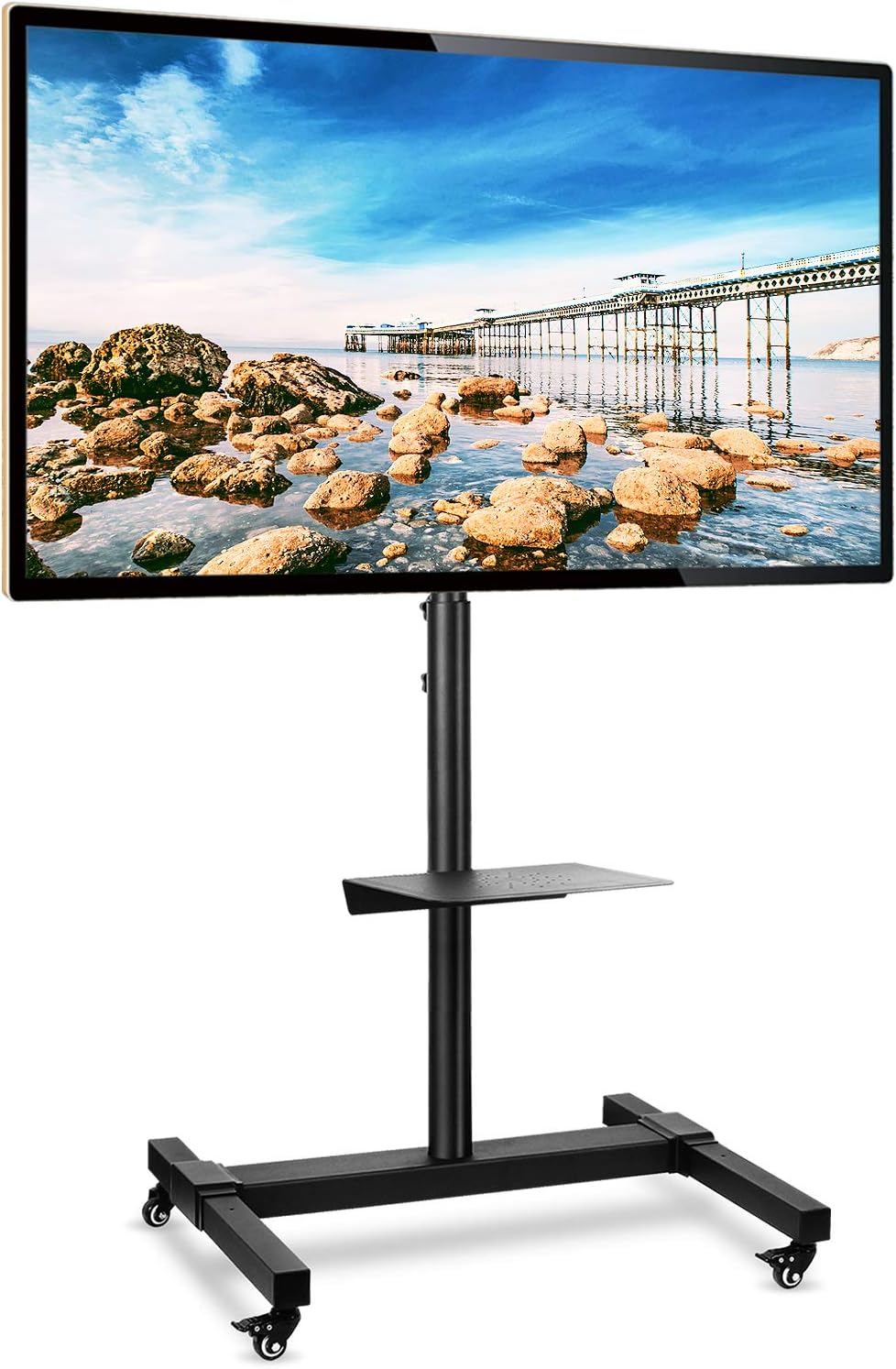 porta tv con camino per tv 86 pollici