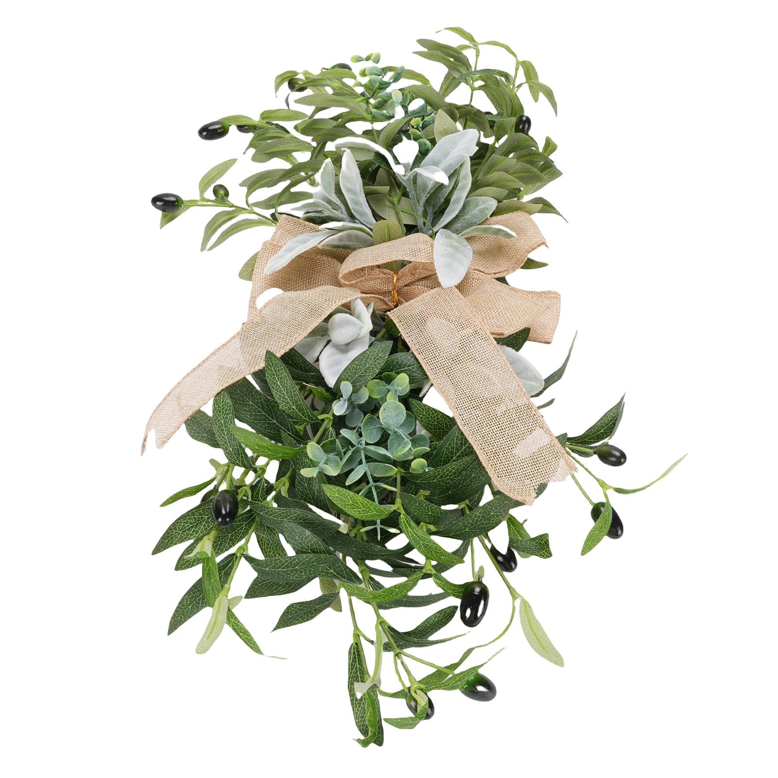 Olive artificielle de 60 cm : la douceur de la Provence dans votre escalier