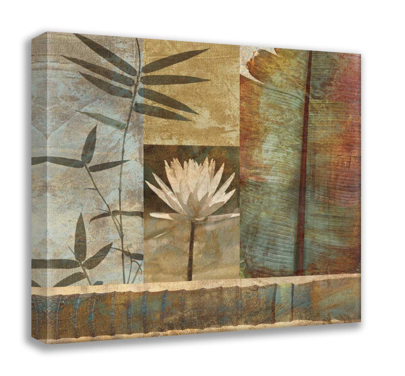 ArtDirectPalm Garden II 36x36 Huge Gallery Wrapped Canvas Museum Art by Seba, John