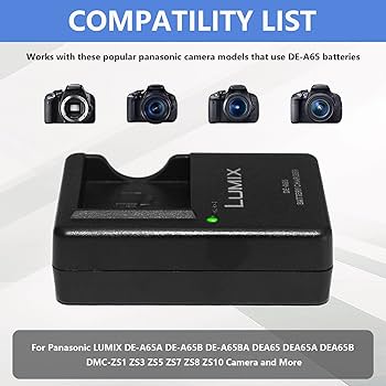 Amazon | DE-A65 カメラバッテリー充電器 パナソニック用: LUMIX DE