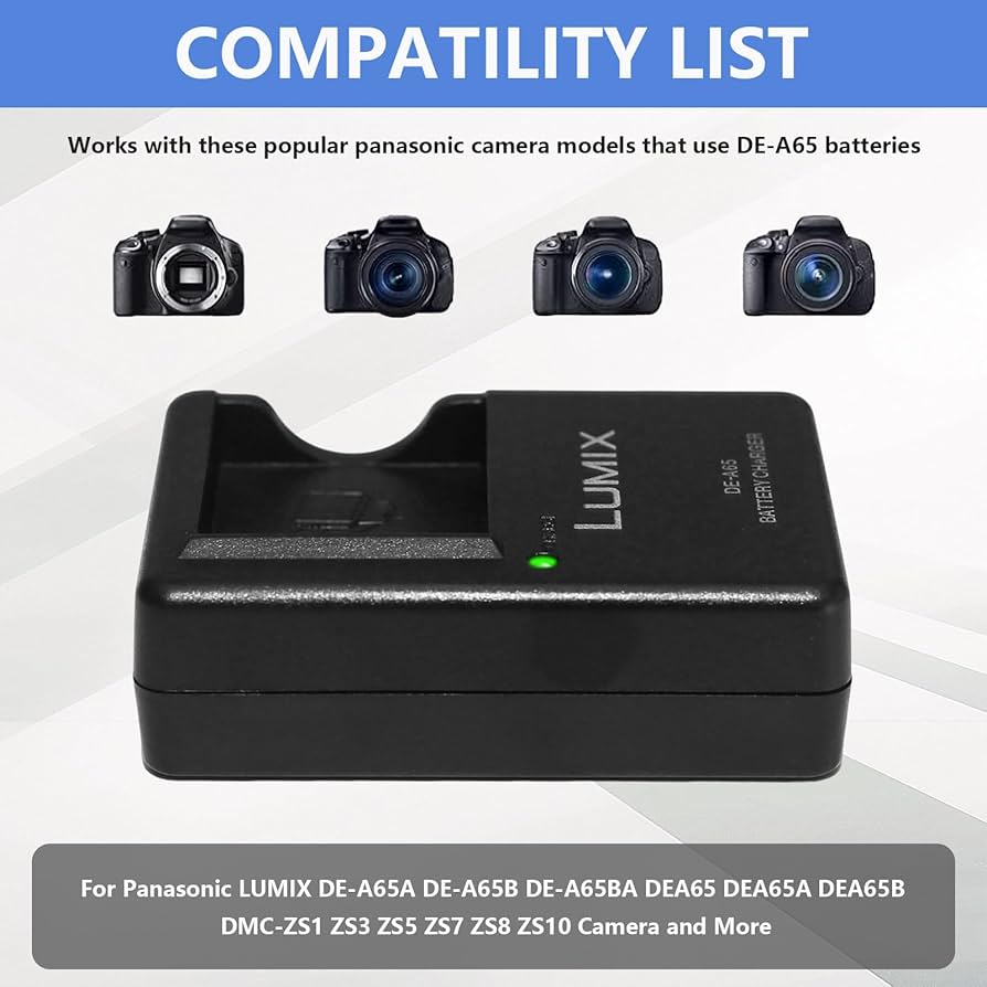 Amazon | DE-A65 カメラバッテリー充電器 パナソニック用: LUMIX