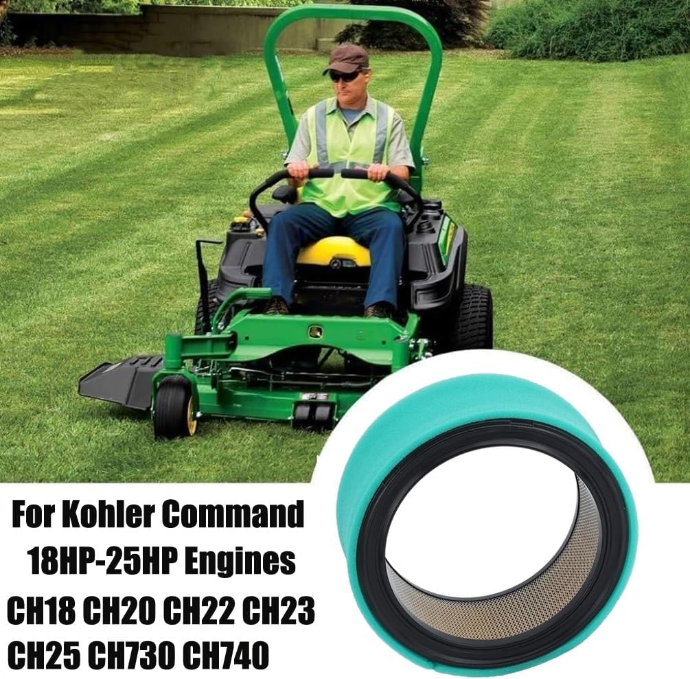 24 083 03-S Air Filter for Kohler 2408303 Command 18HP-25HP OHV CH18 CH20 CH22 CH23 CH25 CV17 CV18 CV19 CV20 CV22 CV22S CV23 Lawn Mower 24 883 03-S1 52 050 02-S Oil Filter