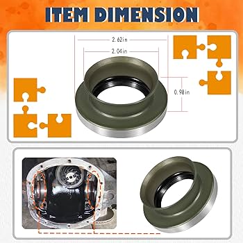 Amazon.com: 36487 Front Inner Axle Shaft Seal for Dana 50/60