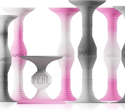 Popdarts PRO Pack Game Set (Pink & Gray) - Indoor, Outdoor Suction Cup Throwing Game - Competition with a POP