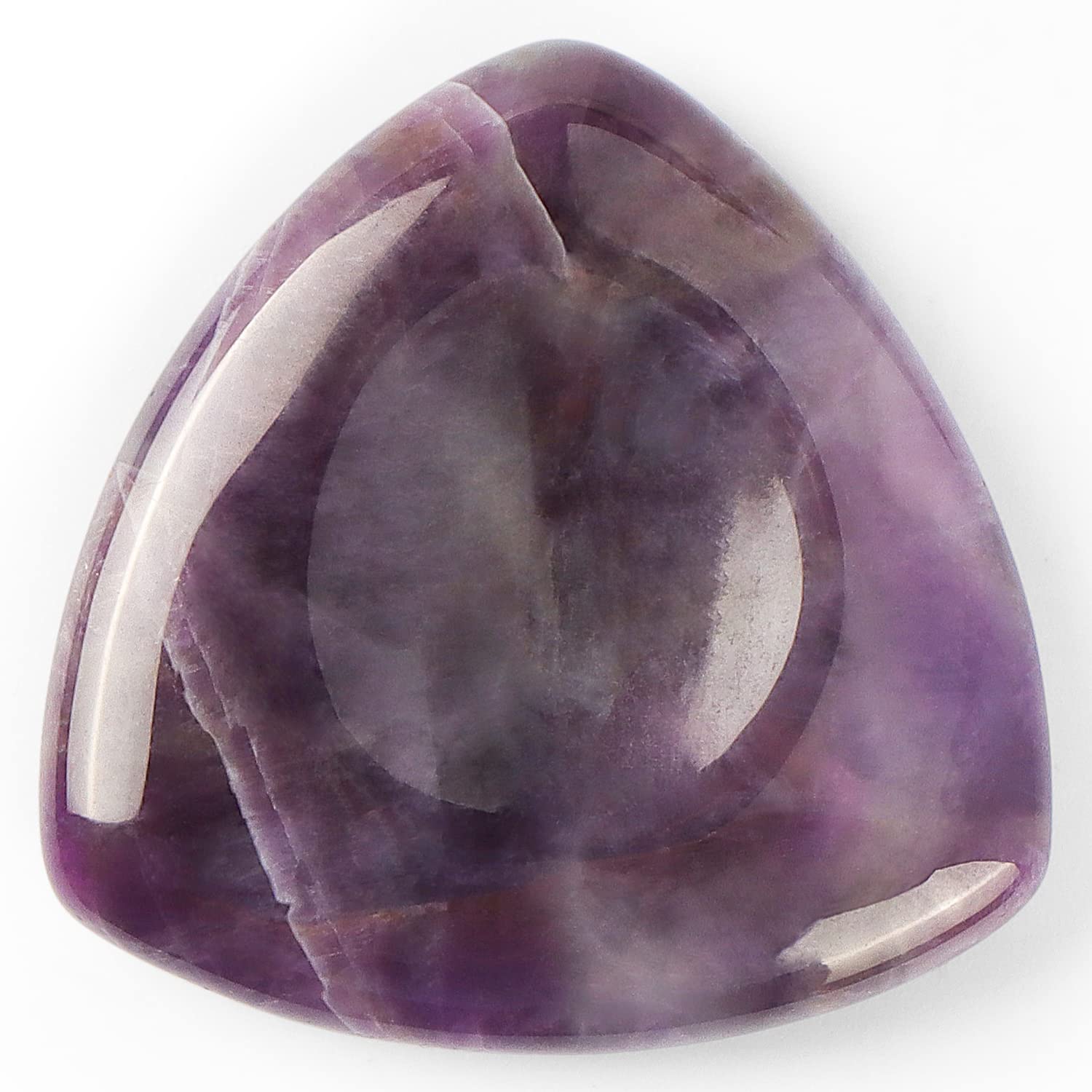 Artistone Amethyst-1 Amethyst Crystal Thumb Worry Stones Chakra Healing Crystals Stones For Anxiety Stress Relief Meditation Massage Home Decor