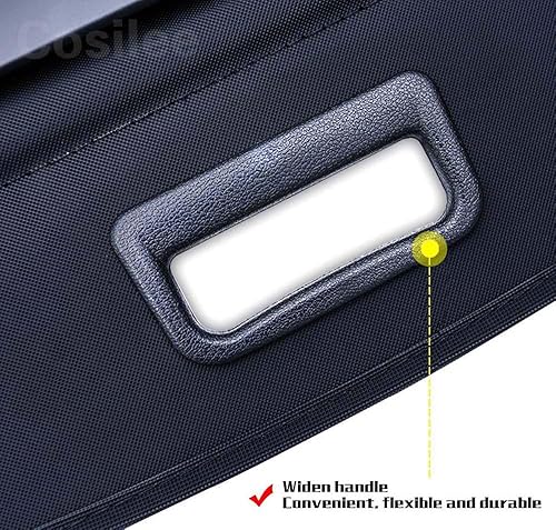 Vista 28 de Subaru Crosstrek Impreza - Cubierta de carga compatible con Subaru Crosstrek e Impreza Hatckback 2018 2019 2020 2021 2022 2023 Cubierta de seguridad