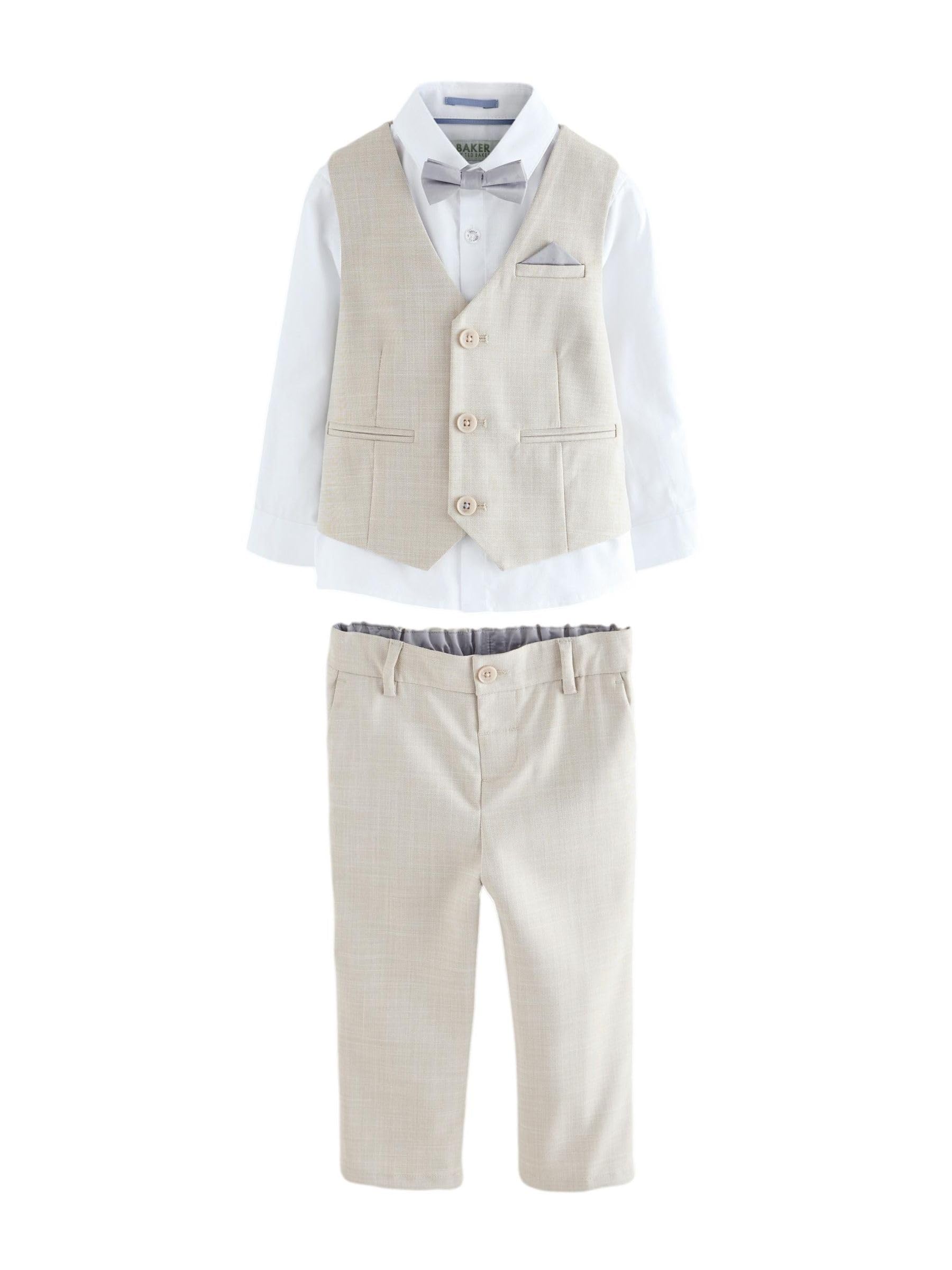 Jungen Weste, Hemd und Hose im Set