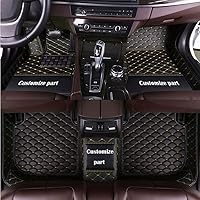 Vista 11 de MELKEN Alfombrillas de automóvil aptas para estilo personalizado dedicado, de lujo, protección para todo tipo de clima, forros para todo el Negro