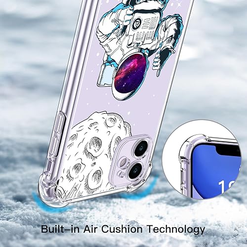 Miniatura 7 de LUXVEER Funda para iPhone 11 con protector de pantalla, elegante diseño floral en TPU suave y transparente, ajuste delgado, funda protectora para