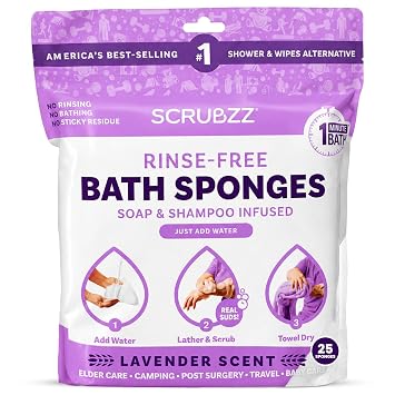Scrubzz Bathing Wipes