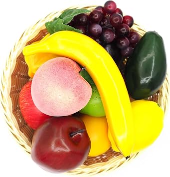 12 Kinds Artificial Realistic Simulation Fake Fruit Home Kitchen Party Decoration