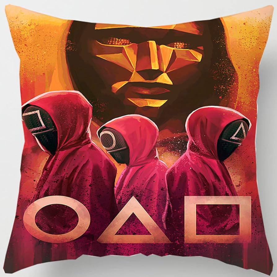 新品未開封 NETFLIX イカゲーム２ 非売品クッション Squid Game Netflixシリーズ「イカゲーム」シーズン2のアイテムがセガ