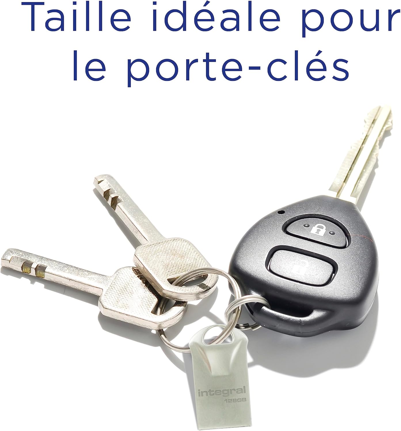 Integral 128GB USB Memory 3.0 Flash Drive Fusion with Metal Casing, up to 110MB/s