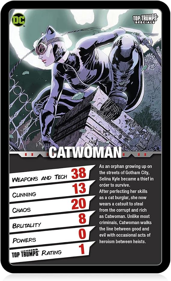Top Trumps DC Comics Supervillains Special Card Game, play with Gotham’s iconic baddies from The Joker, Darkseid, Brainiac to Killer Frost and Harley Quinn, gift and toy for boys and girls aged 6+