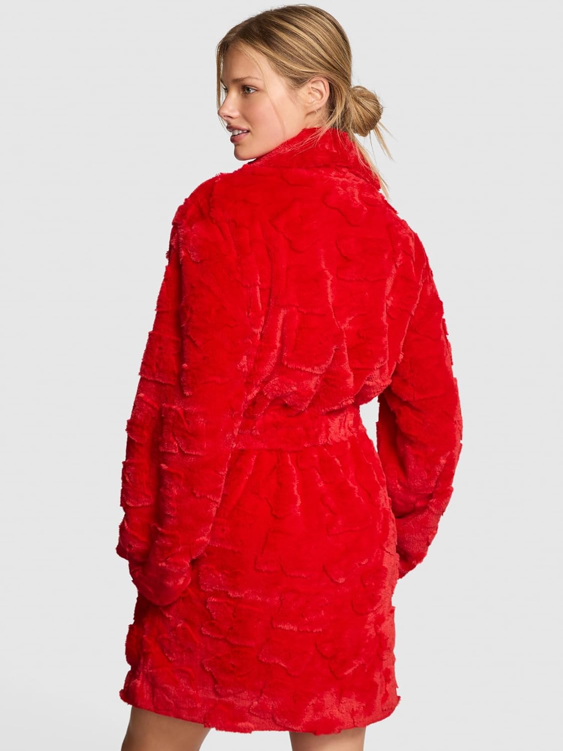 Victoria's Secret PINK Fuzzy Sleep Robe