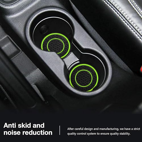 Miniatura 66 de Auprite Portavasos para automóvil, paquete de 2 posavasos universales antideslizantes para automóvil, accesorios para el interior del automóvil