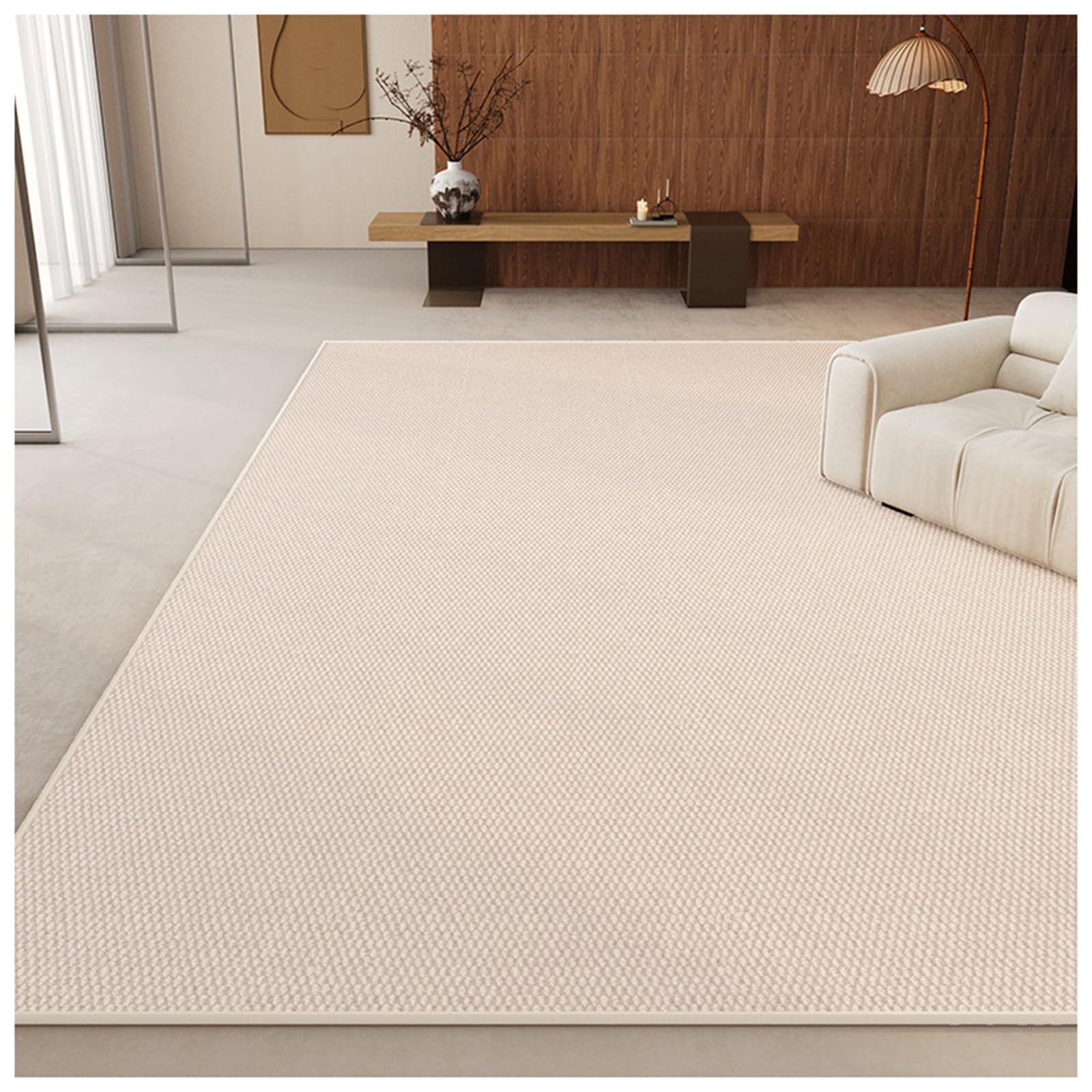 Tapis en sisal pour salon et patio de ferme déco campagne chic