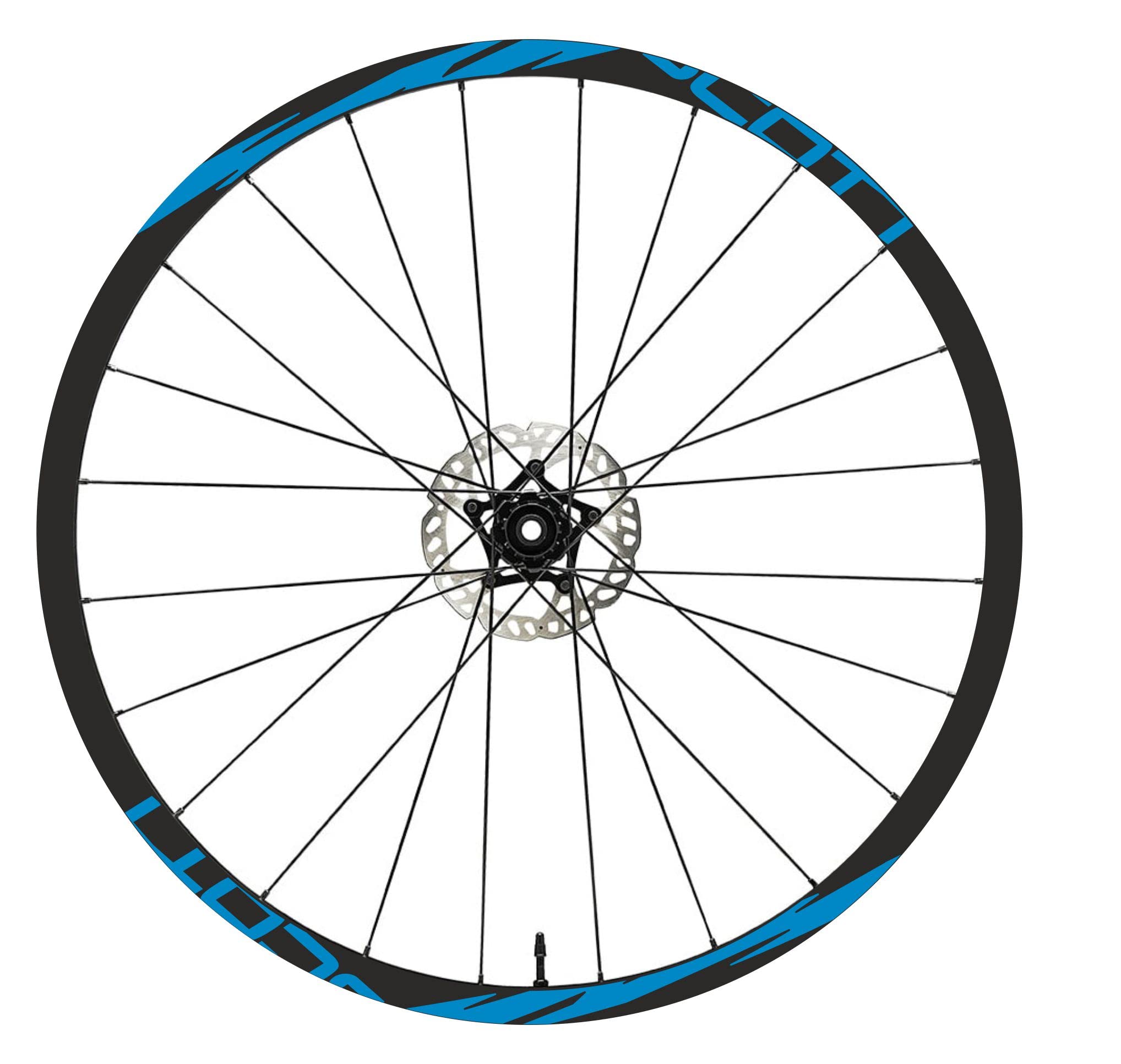 Autocollants Compatibles Avec Scott Jantes De Vélo 26" - 27,5" - 28-29