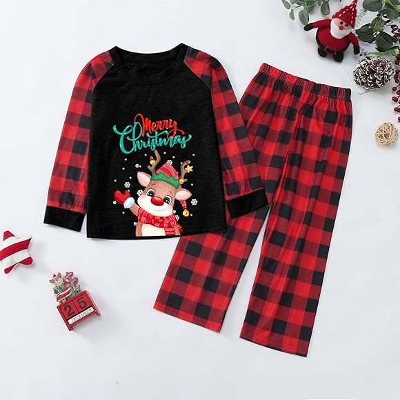 Funny matching christmas pajamas for couples Clearance