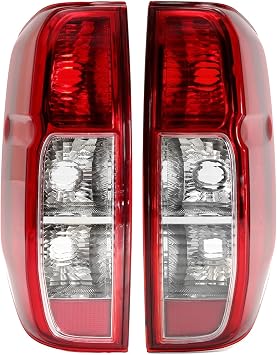 Rear Tail Light Brake Lamp Turn Signal Car Left Right Reversing Lights Driver Passenger Side Compatible With Nissan NAVARA D40 2005-2015Sets