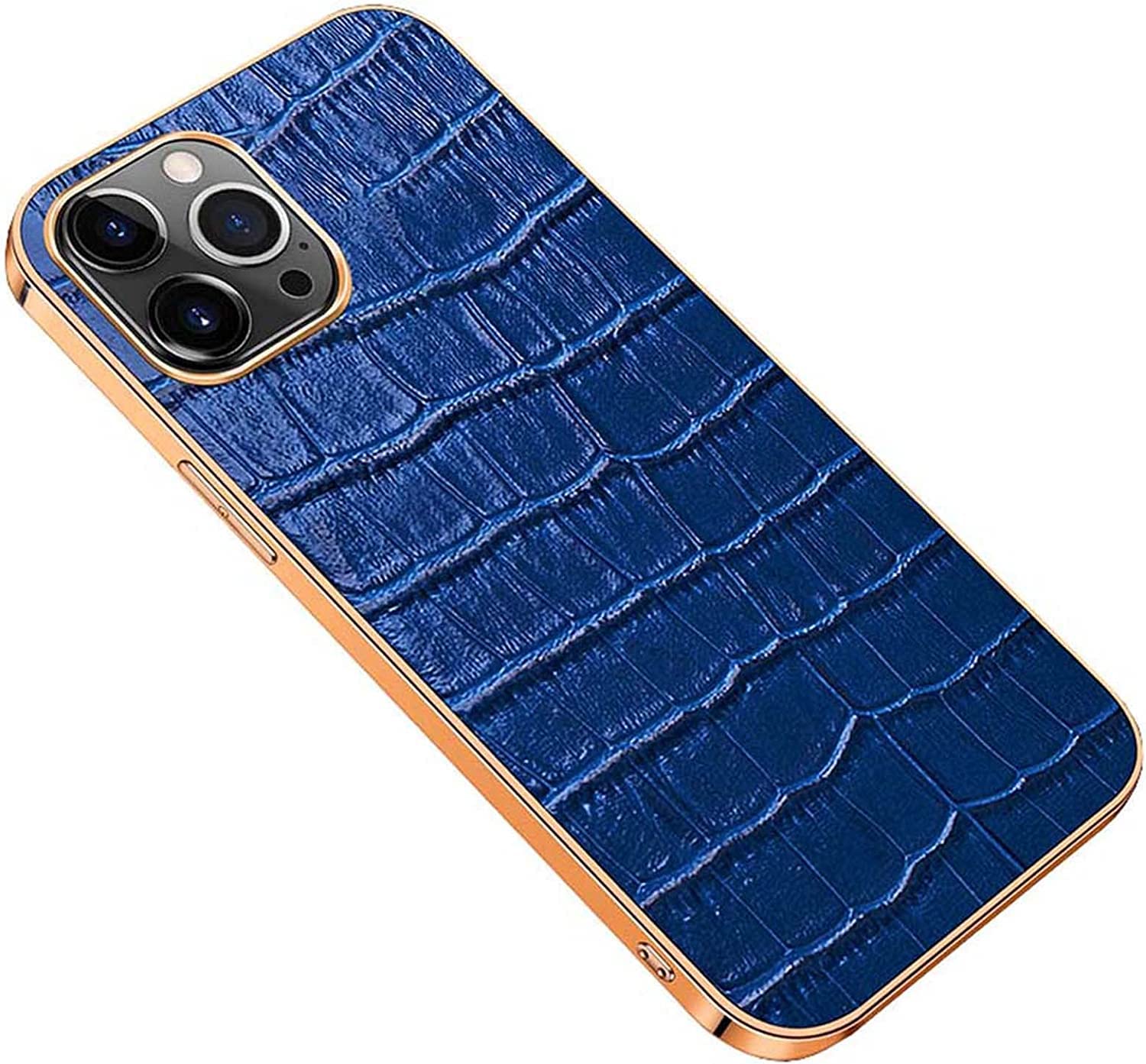 Coque iPhone 14 Pro antichoc cuir bleu pour éviter les vitres brisées - 7