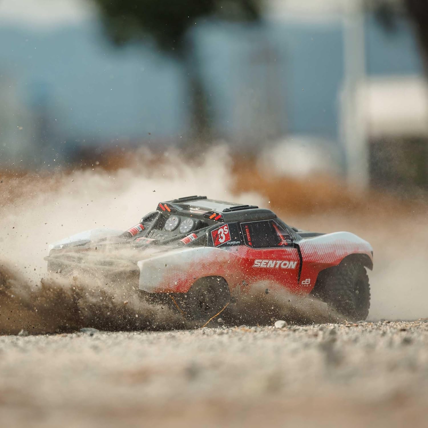 ARRMA RC Truck 1/10 SENTON 4X4 223S BLX BRUSHLESS Short Course Truck RTR (Battery and Charger Not Included) with DSC, RED, ARA4303V4T2