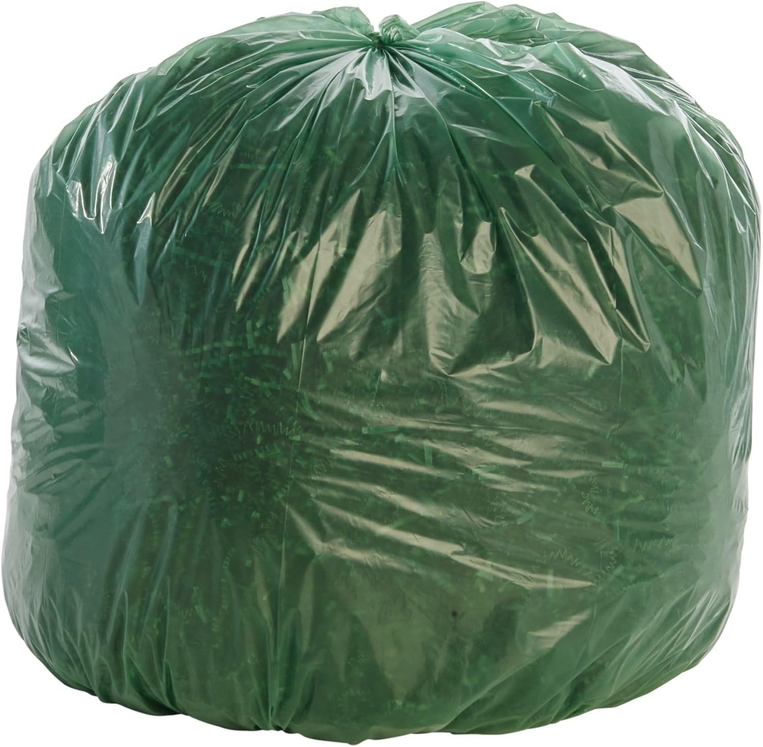 Green 33 Gallon Biodegradable Tearproof Trash Bags