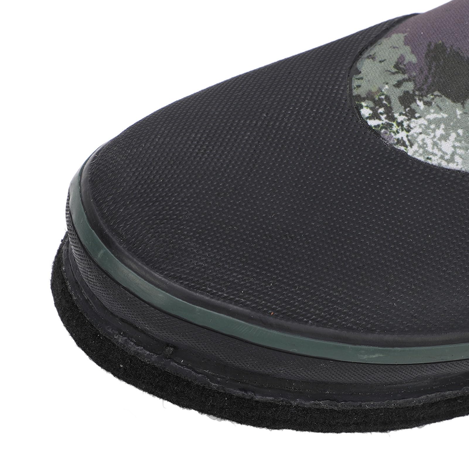 AMONIDA Scarpe da Pesca su Roccia Stivali da Pesca in Neoprene Leggero Antiscivolo con Chiodi in Acciaio per Appassionati di OD Green Confezione da 2