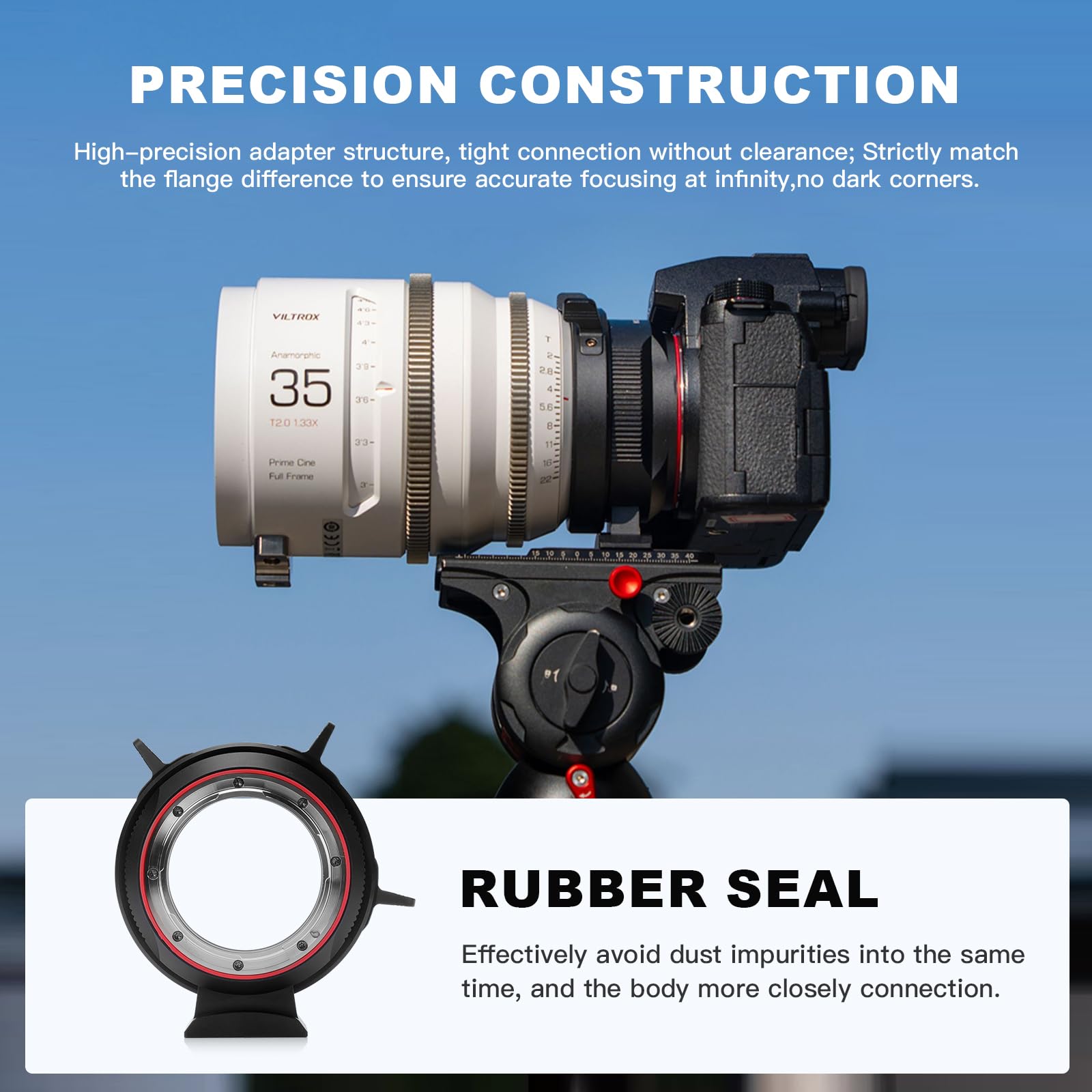 VILTROX PL-L Adapter Lens Electronic Manual Focus PL-L Adapter MF Converter for PL Mount Lens to L Mount Camera Panasonic S1 S1R S1H S5/Leica SL SL2 CL TL/Sigma fp L