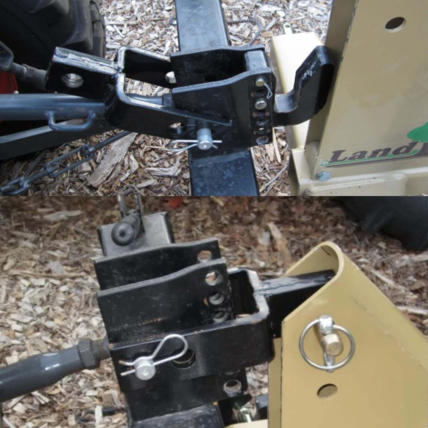 Camoo Adaptateur d'attelage Rapide Polyvalent utilisé pour régler Les mouvements du Support de maillon supérieur adapté à la catégorie 1, attelage Rapide à 3 Points