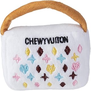 White Chewy Vuiton Handbag