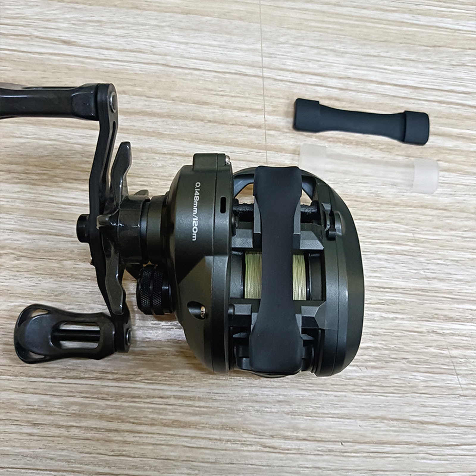 KAIXINXIN 5pcs Baitcasting Reel Covers Silicone Fishing Reel Protections Base Pad Mat Protective Case Fishing Accessories