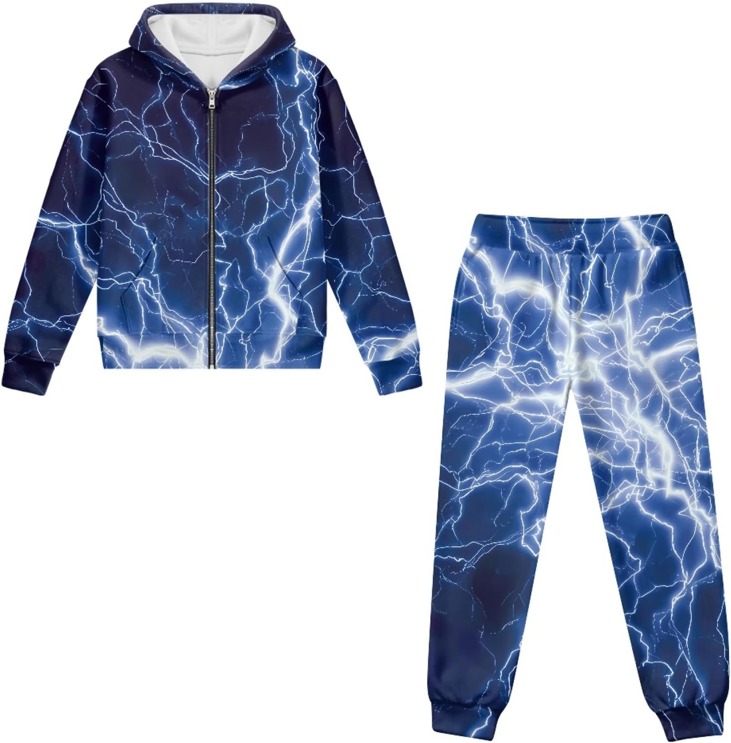 HUIACONG Kids Sweatsuits for Boys Girls Tracksuits for Children Sweat Set