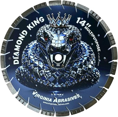 Virginia Abrasives 14-Inch Diamond King Diamond Blade