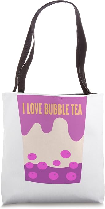 Bubble Tea T Party Anime Kawaii Sweet bubbles t Tote Bag