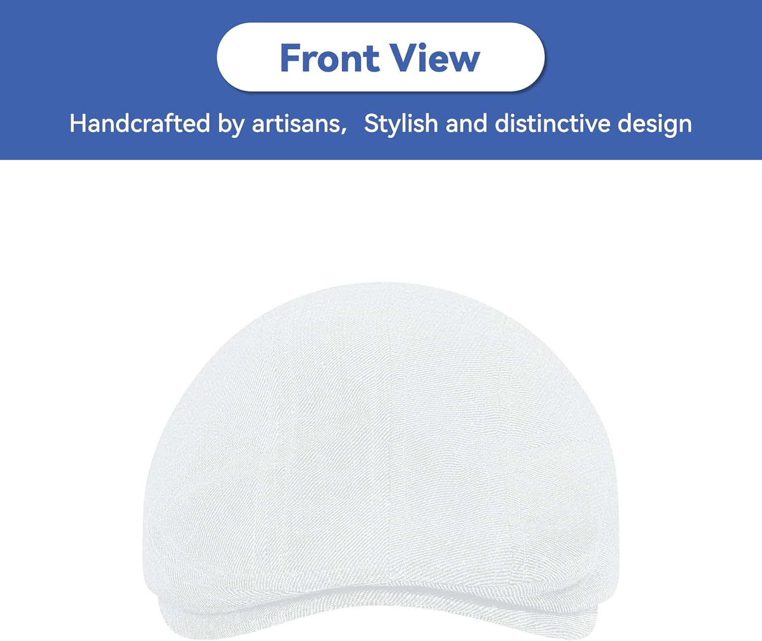 Newsboy Hats for Men Linen Flat Irish Cabbie Ivy Gatsby Newsboy Driving Hat Hunting Cap Summer Hat