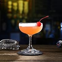 Vista 5 de Juego de 18 vasos de Martini de 5oz de acrílico para torre de champán de fiesta, vasos pequeños de champán de cupé de plástico para Martini