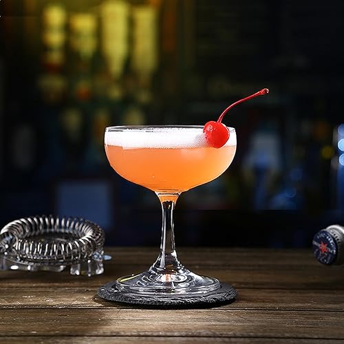 Miniatura 5 de Belinlen Juego de 18 vasos de Martini de 5oz de acrílico para torre de champán de fiesta, vasos pequeños de champán de cupé de plástico para