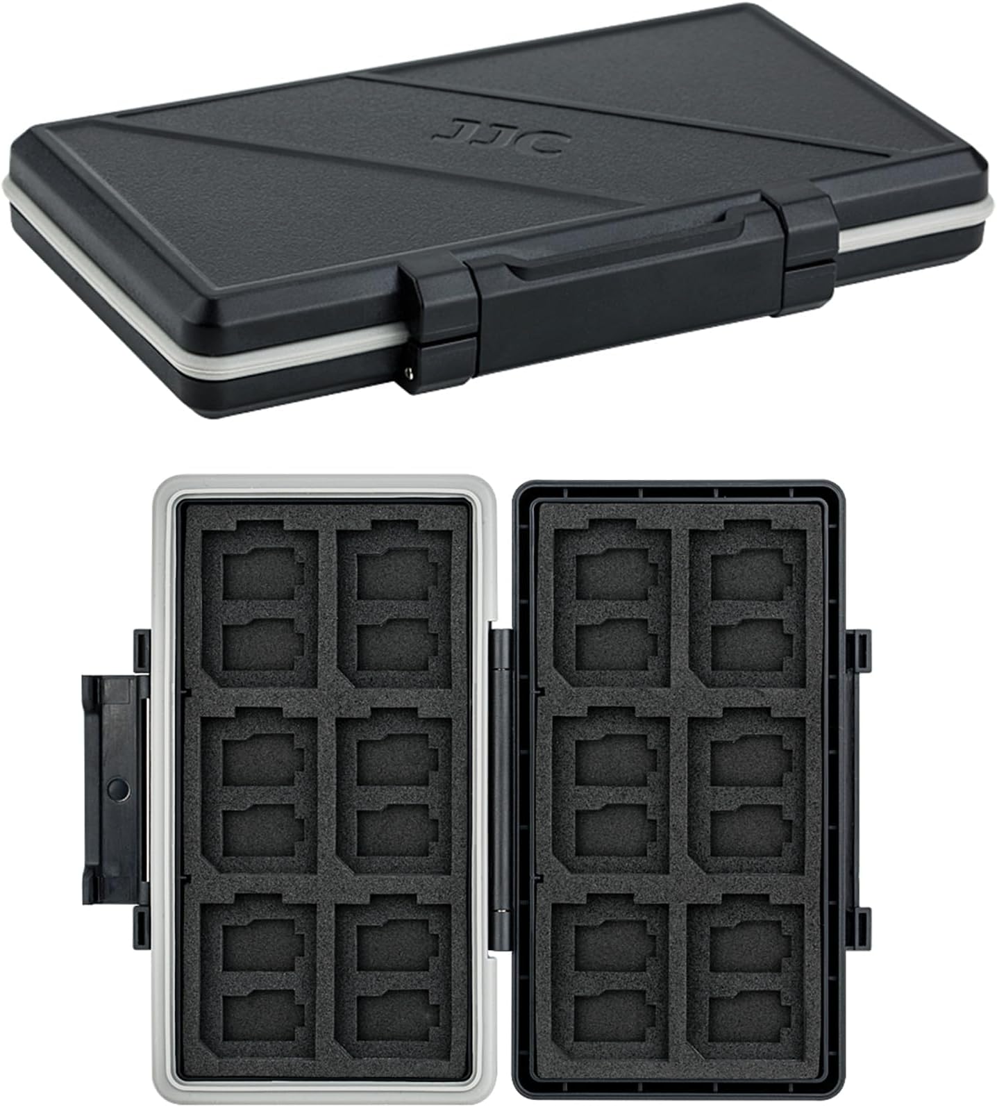 JJC 36 Slots Memory Card Case Holder Water-Resistant