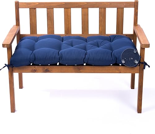 Cojín de banco para interiores y exteriores, impermeable, cojín de repuesto para silla de asiento, almohada para tumbona, muebles de jardín, patio,