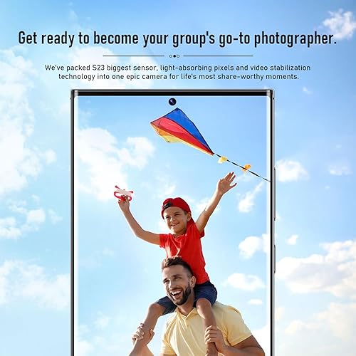Miniatura 3 de Teléfonos Android desbloqueados S23 Ultra 2023 Teléfono móvil Android 13 con bolígrafo SS, 8GB+256GB, pantalla de 6.8", cámara de 108MP+48MP 6500