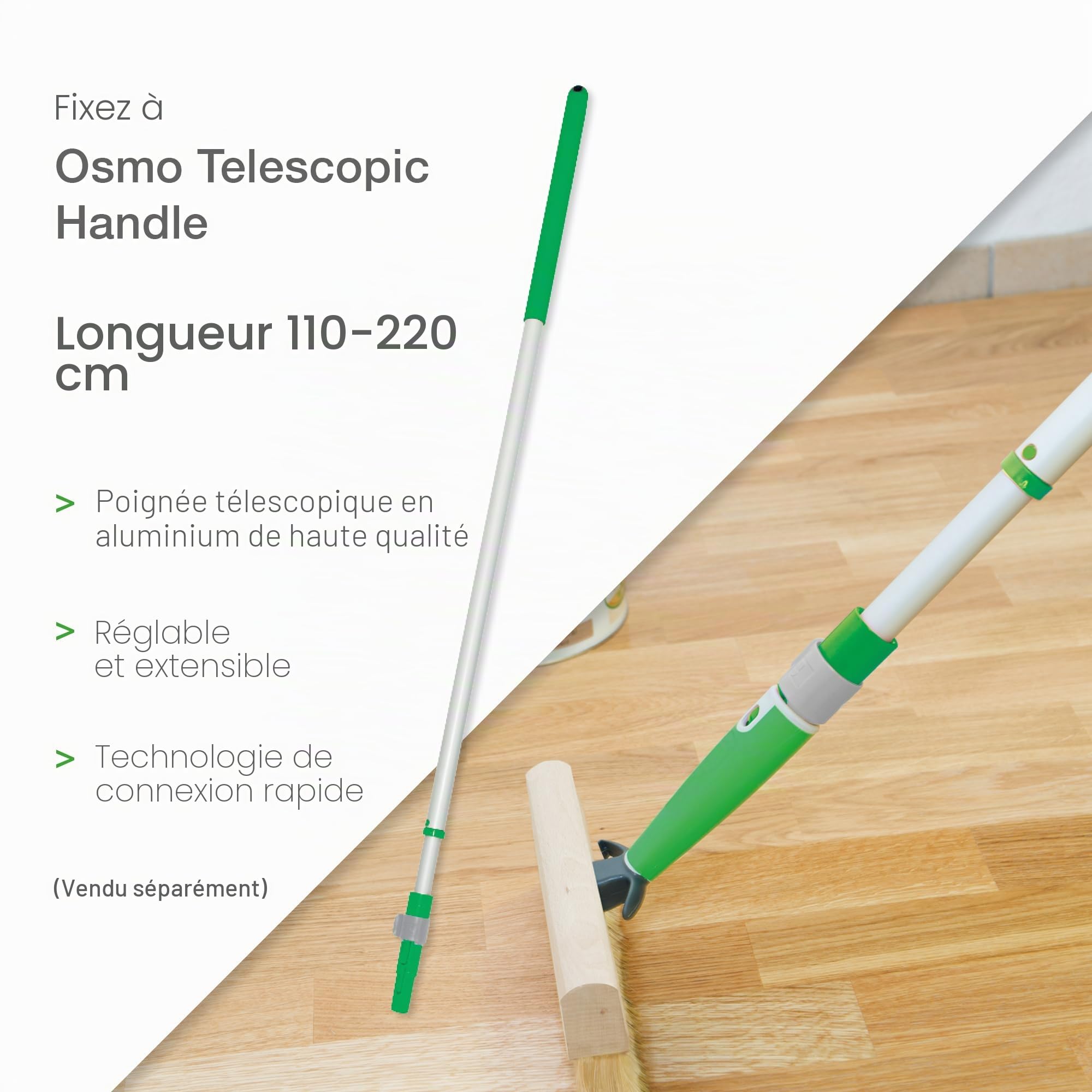 OSMO Brosse pour parquets 220 mm