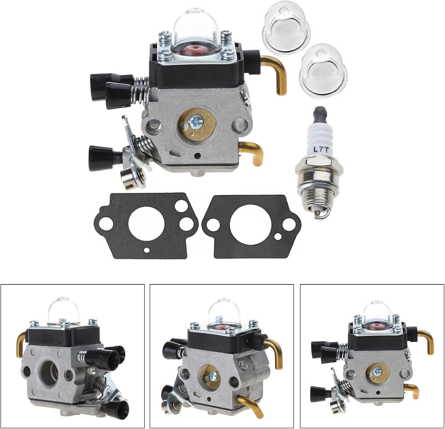 for Plug Carburetor Repair Diaphragm for FC55 FC75 FC85 FS38 FS45 FS85 FS45L FS46 FS55 Plug Carburetor