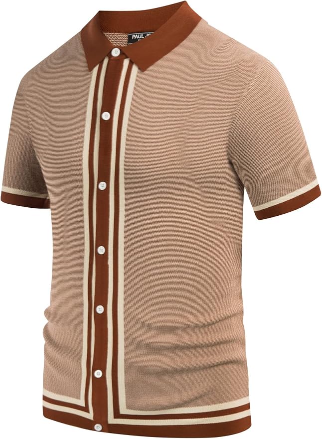 Polo para hombre PJ PAUL JONES beige talla XL miniatura 2