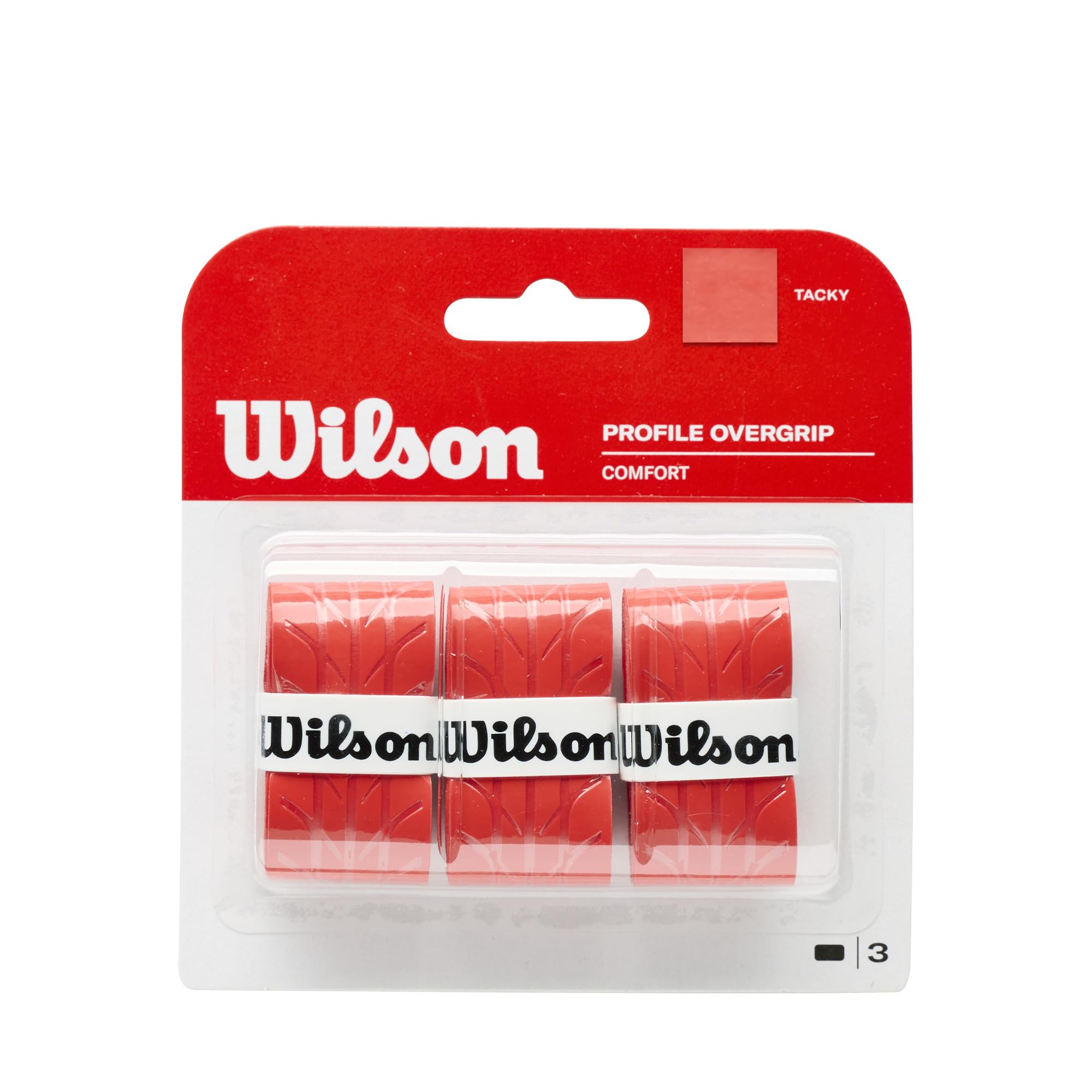 Wilson Profile Overgrip - Red, N/A