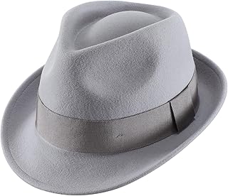 Home Men's Wool Felt Winter Fedora
