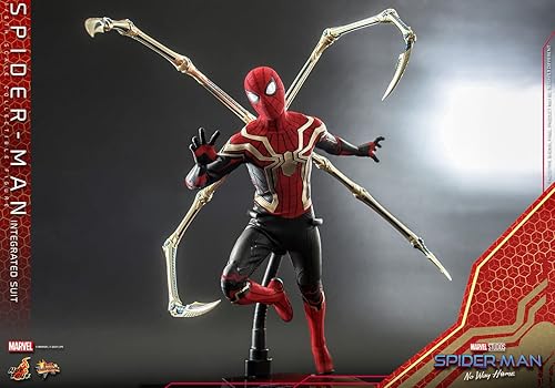 Miniatura 8 de Hot Toys Traje integrado de Spider-Man 16 - Spider-Man No Way Home