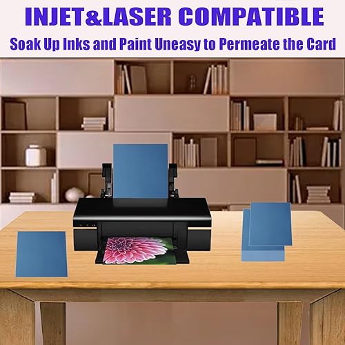 Vista 47 de Baisunt 20 hojas de papel grueso de cartulina azul marino para proyectos de arte, álbumes de recortes, tarjetas e invitaciones (8.5 x 11 pulgadas)