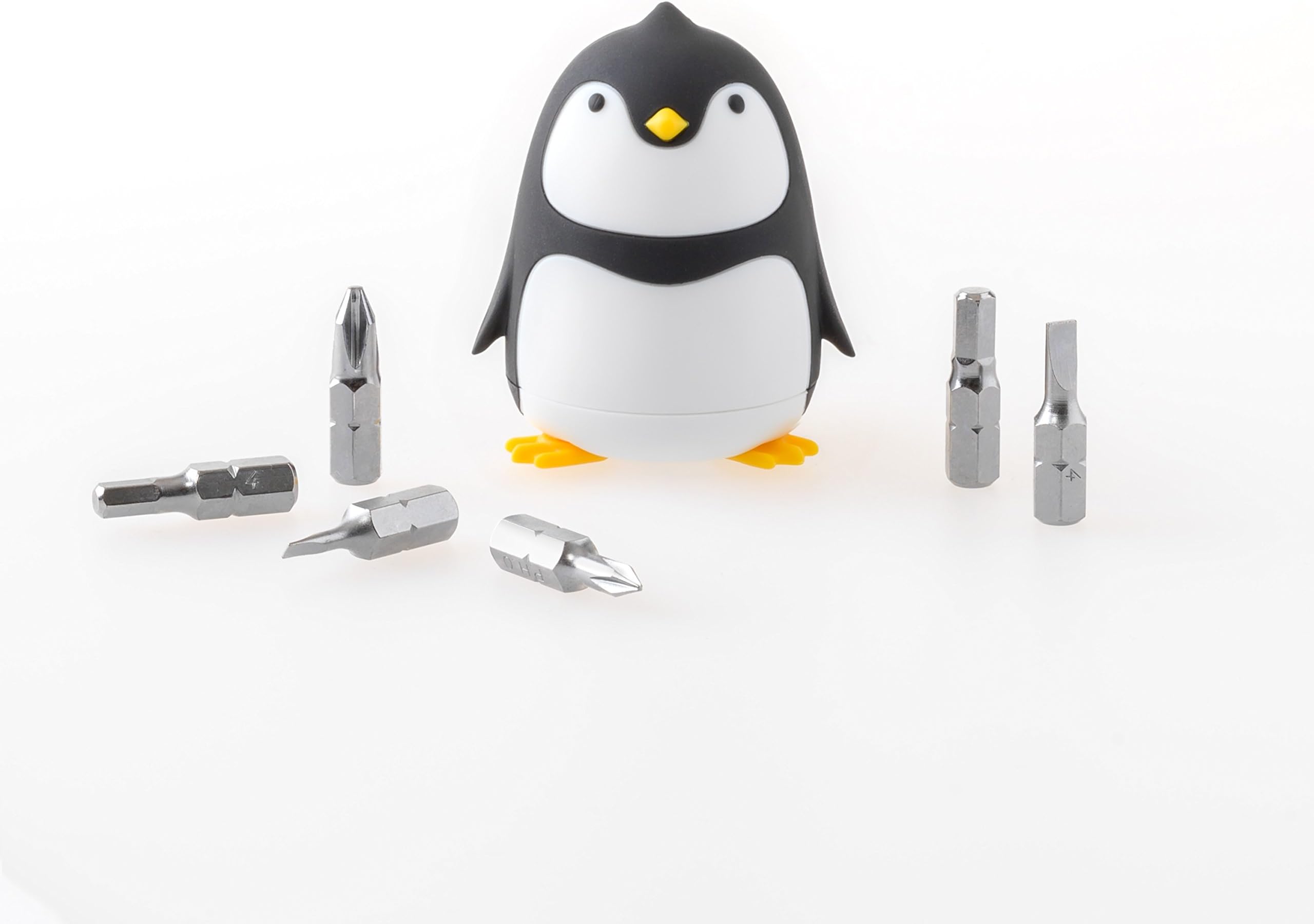 Penguin Shaped Portable Screwdriver (Black)