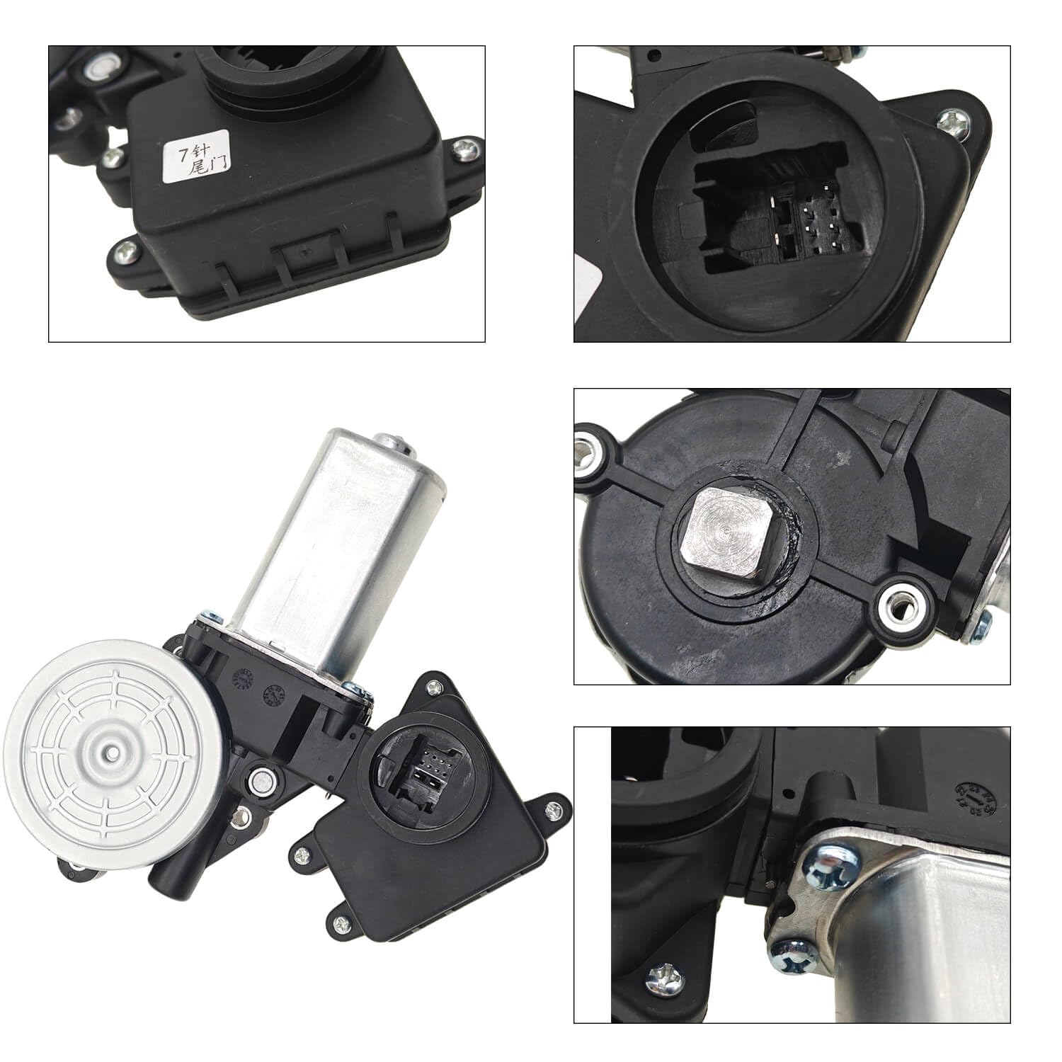 Rear Tailgate Power Window Lift Motor for Toyota 4Runner 2010-2016,2018-2023 4.0L V6 – Replaces 85720-35161 85720-35160 | Electric Window Regulator Motor Assembly for Rear Hatch Glass